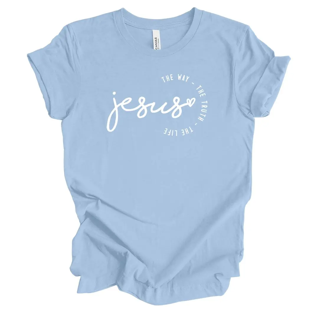 TRENZ SHIRT COMPANY Women's Christian Graphic Print Soft Relaxed Fit Top, Round Neck Faith-Based Fashion Tee, Skirt, Piece, Soft Fabric, Crew Neck, Style, Shortsleeve, Statement, T-Shirt, Casual, Faithful Quote, Christian Theme, Day, Faith Quote, Short Sl