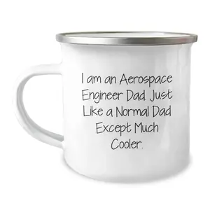 Aerospace Engineer Dad Christmas Camping Mug, Funny Gift for Men, I Am An Aerospace Engineer Dad Mugs, Perfect for Father's Day, Christmas Unique Gifts from Family