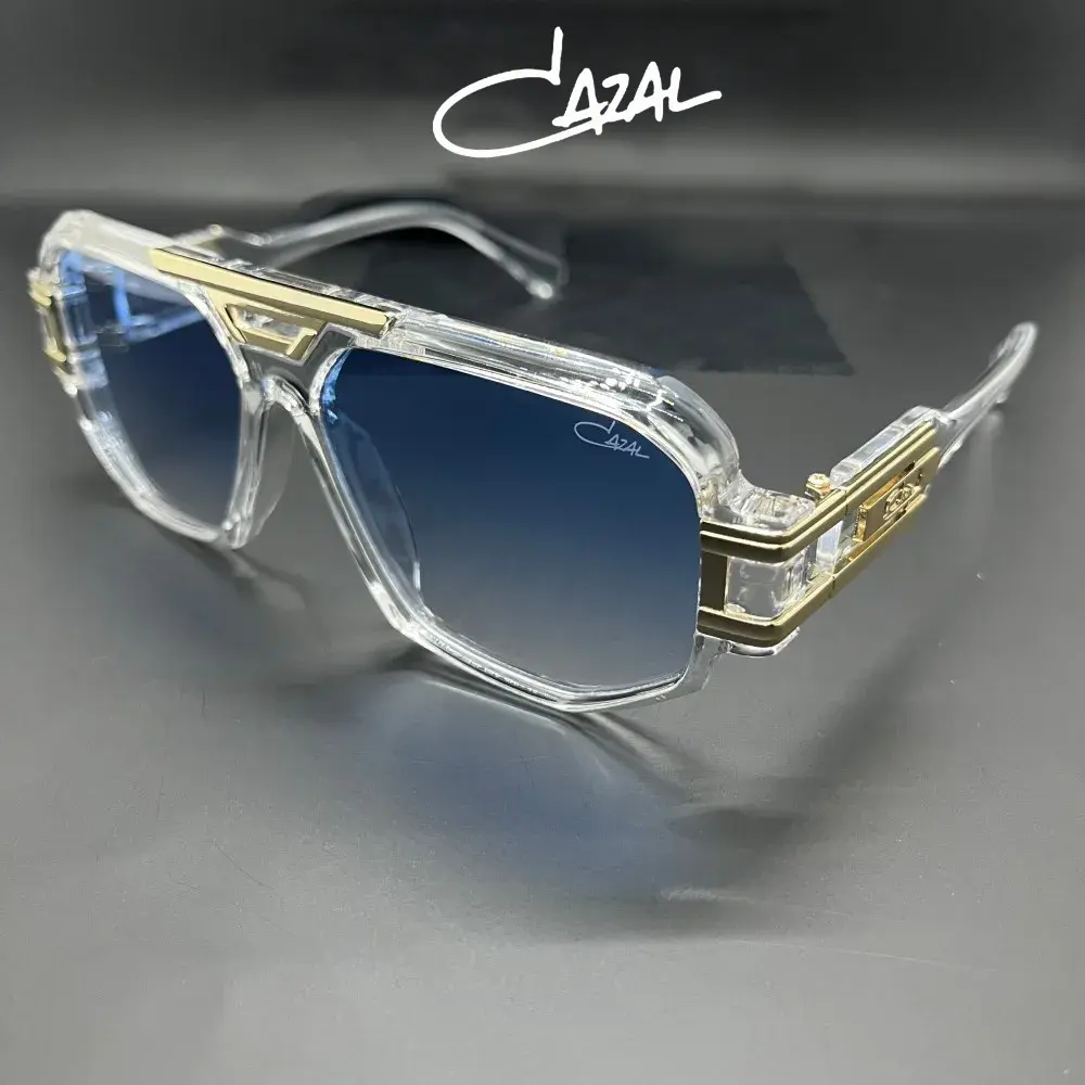 Cazal Legends 4 Color 675 Sunglasses, Polarized Gray Lenses, Windproof Eyewear, All-Day Wear Glasses for Outdoor Sports