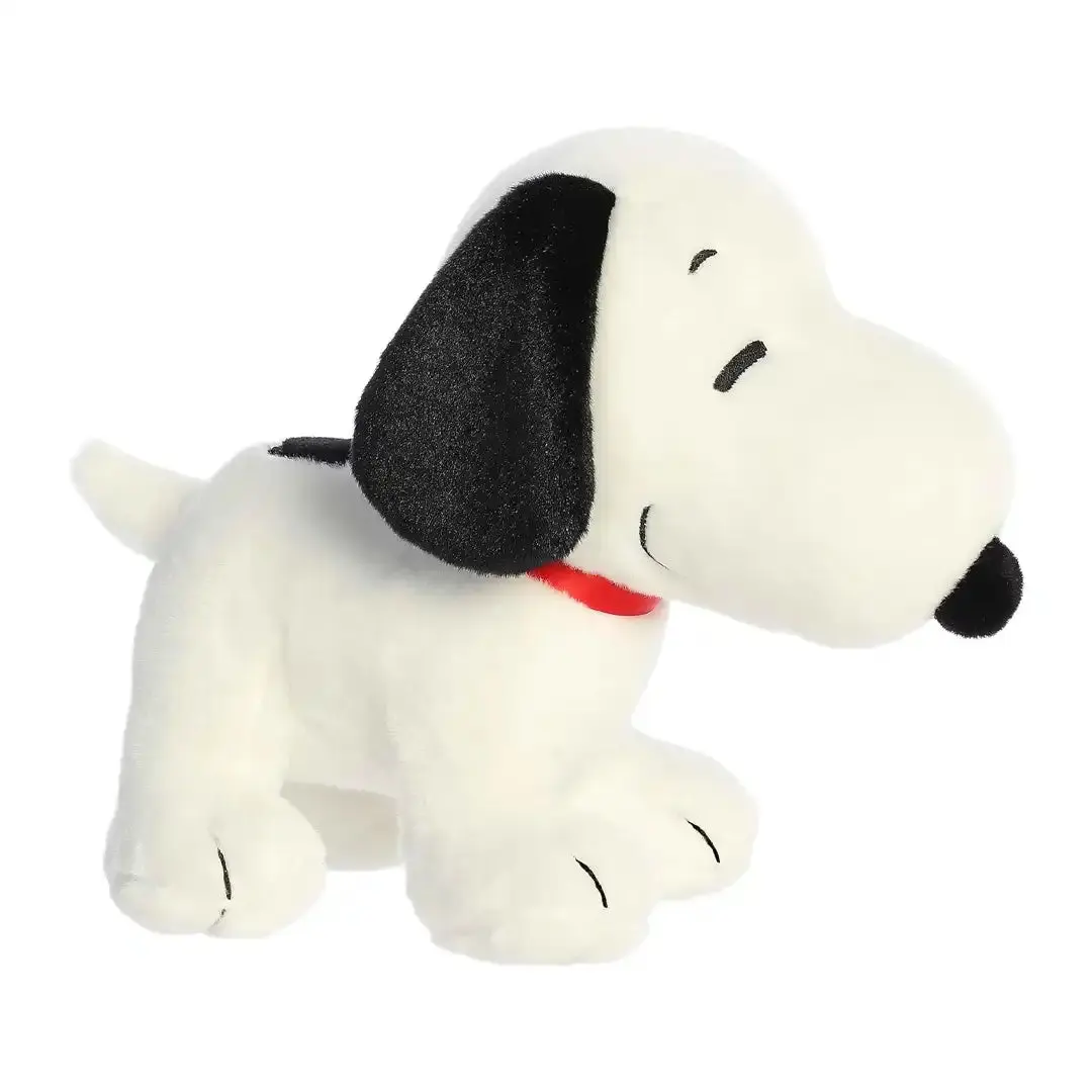 Aurora 10" Standing Snoopy Cuddly Stuffed Animal - Durable, Soft, Fluffy Collectible Figure for Cute Collectibles, Aesthetic Room Plush, Animal Plush Stuffed Toys, Adorable Plushy, Cuddly Stuffed Toys