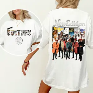 New Edition Tour 2026 Shirt, New Edition Band Concert T-Shirt, R&B Music Fan Tee