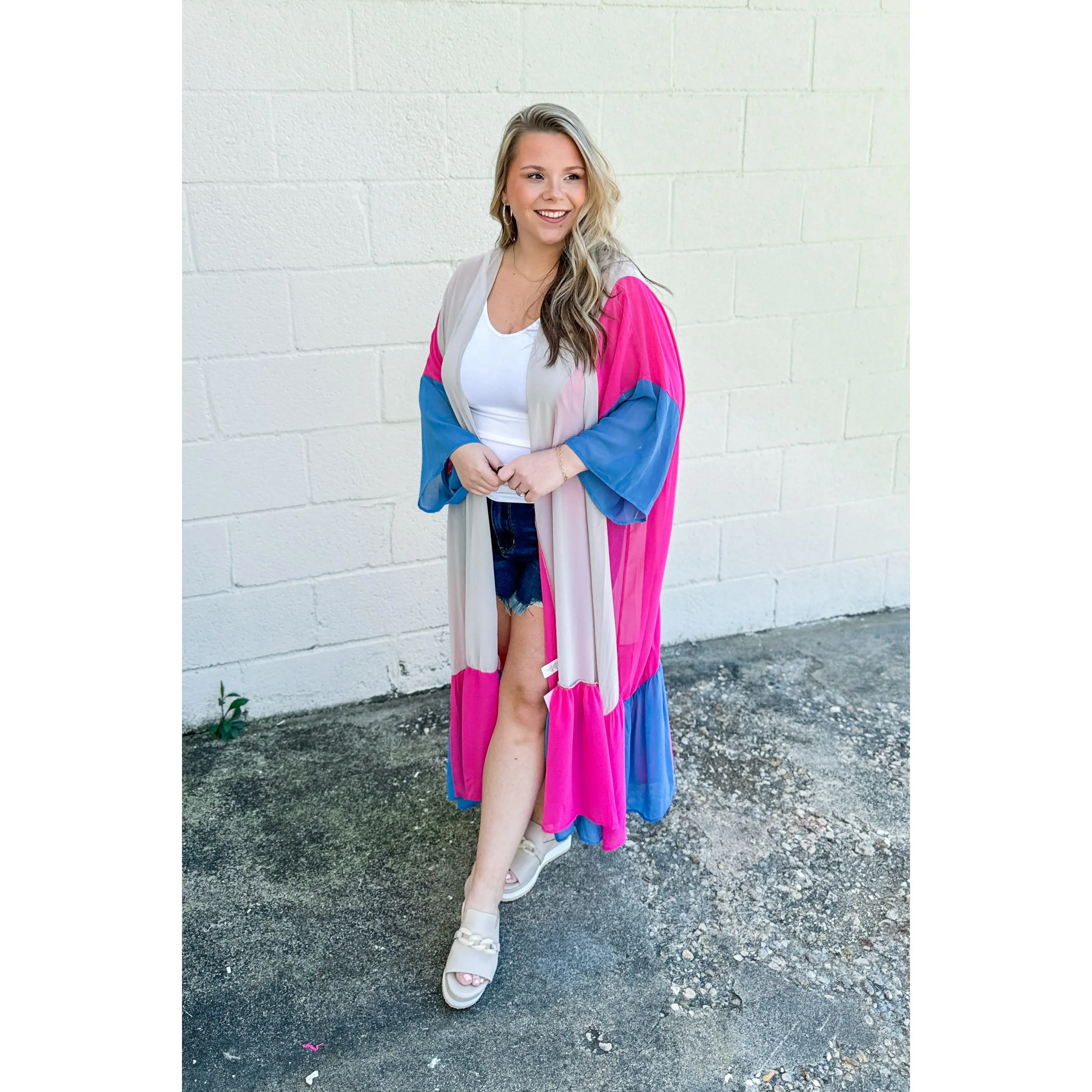So Easy To Love Sheer Duster Cardigan