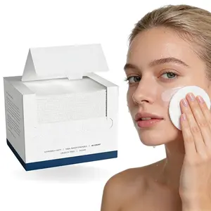 Thickened Clean Towel 100% USDA Bio-based Cleansing Towel, Disposable, Eczema Association Certified, Makeup Remover Dry Wipe, Ultra-soft (XL Size, 50 Sheets per Pack) - Suitable for Facial Cleansing camp gear camping essentials