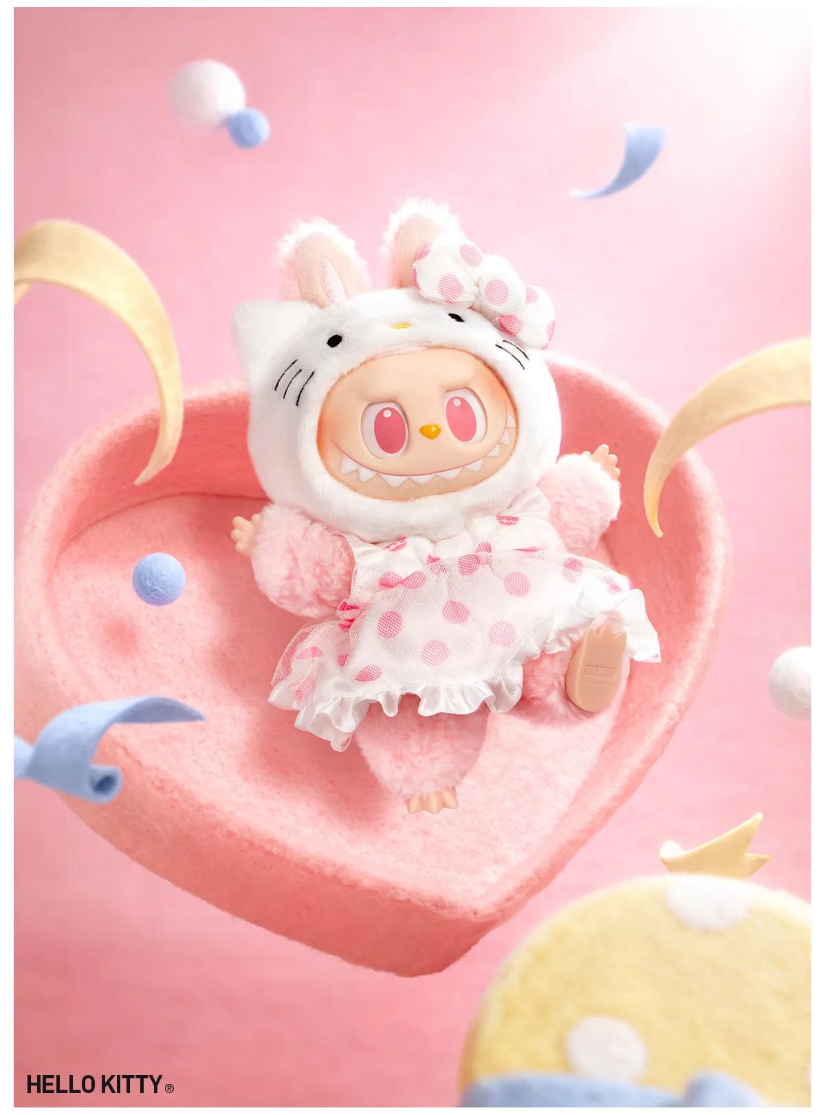 (Iris1034) POP MART THE MONSTERS x Hello Kitty and Friends Series-Vinyl Plush Pendant Blind Box