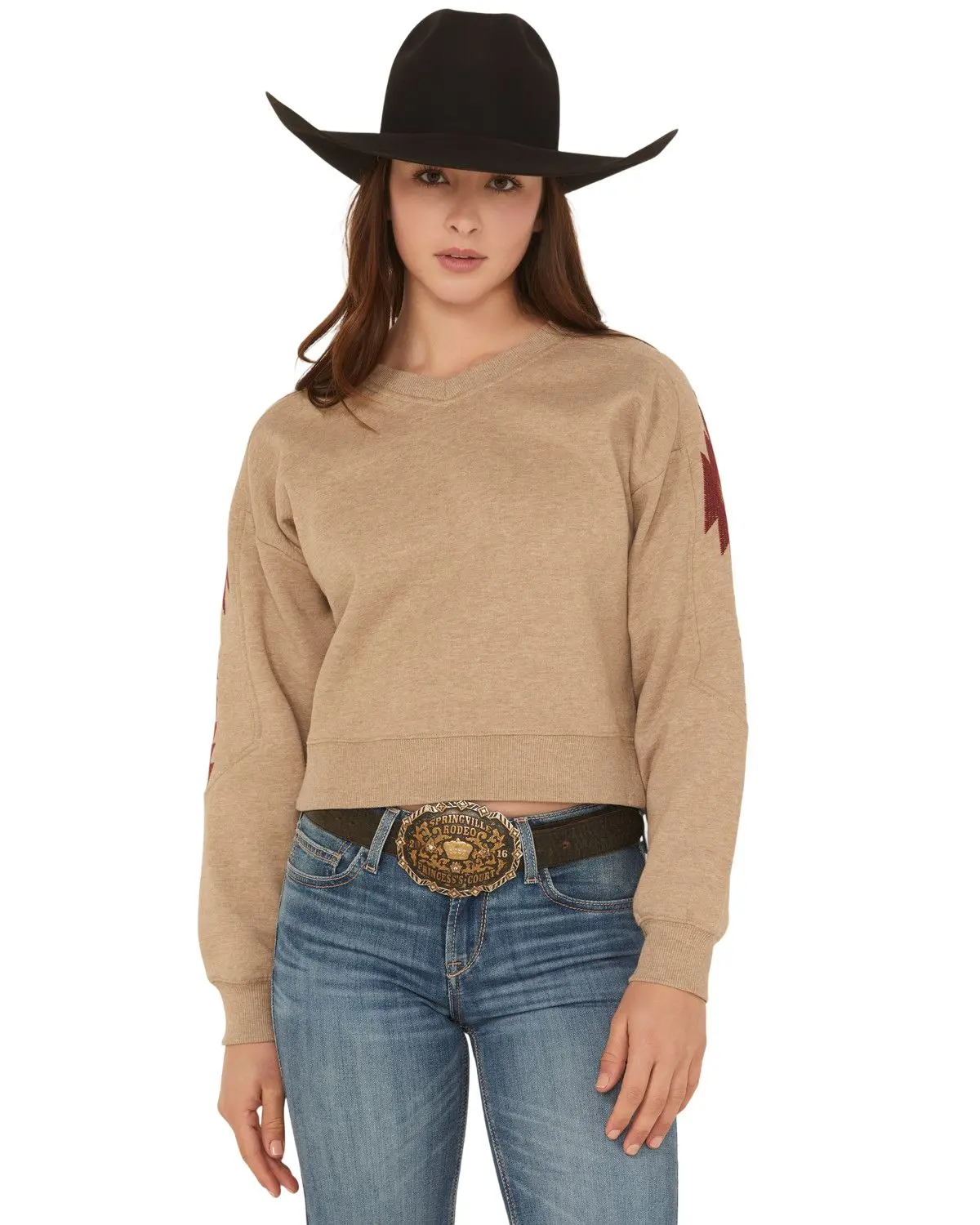Ariat Women's Women'S Southwestern Sleeve Sweater - 10062798