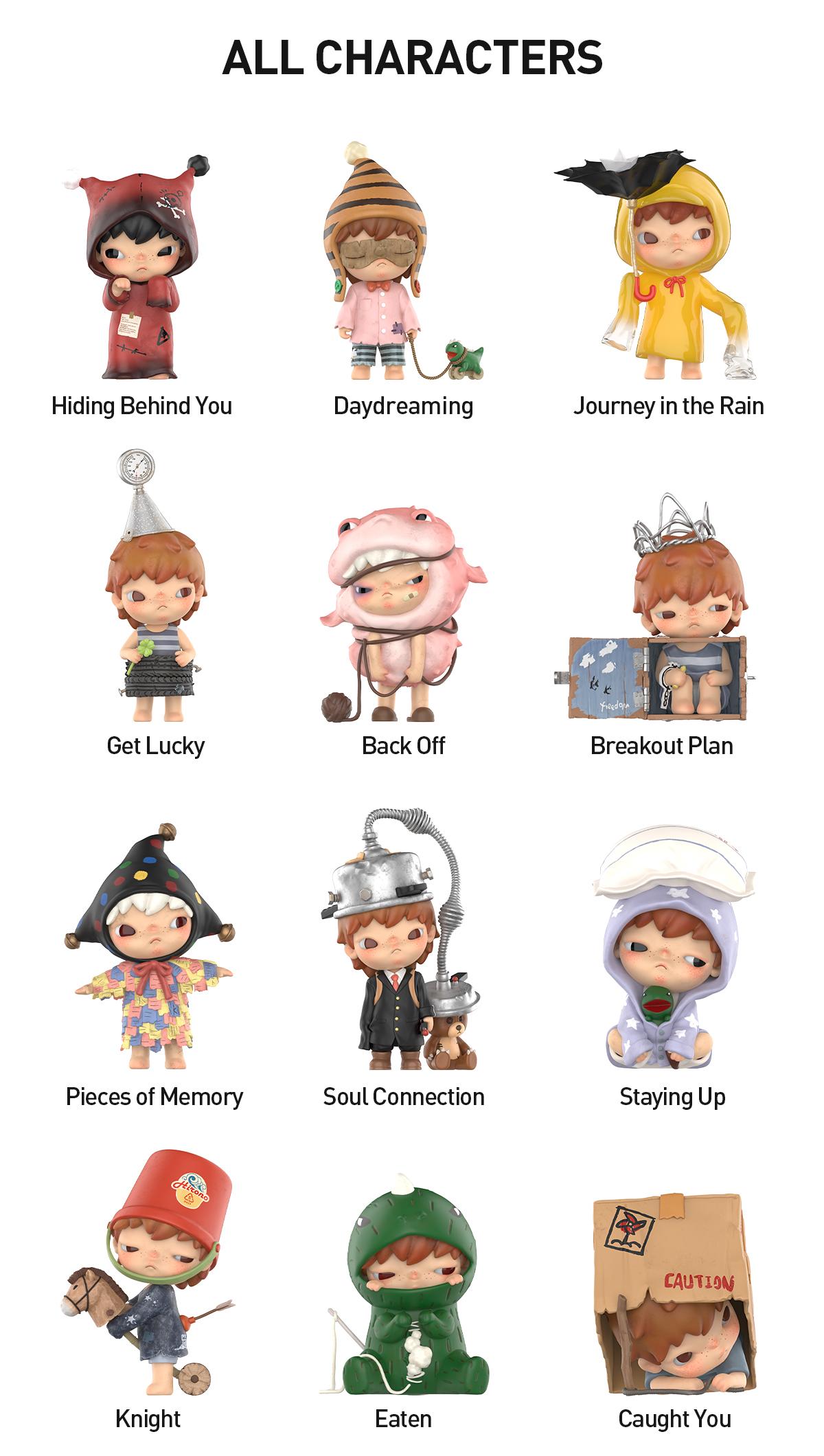 POP MART Hirono Echo Series Figures POP MART Hirono Echo Series Figures