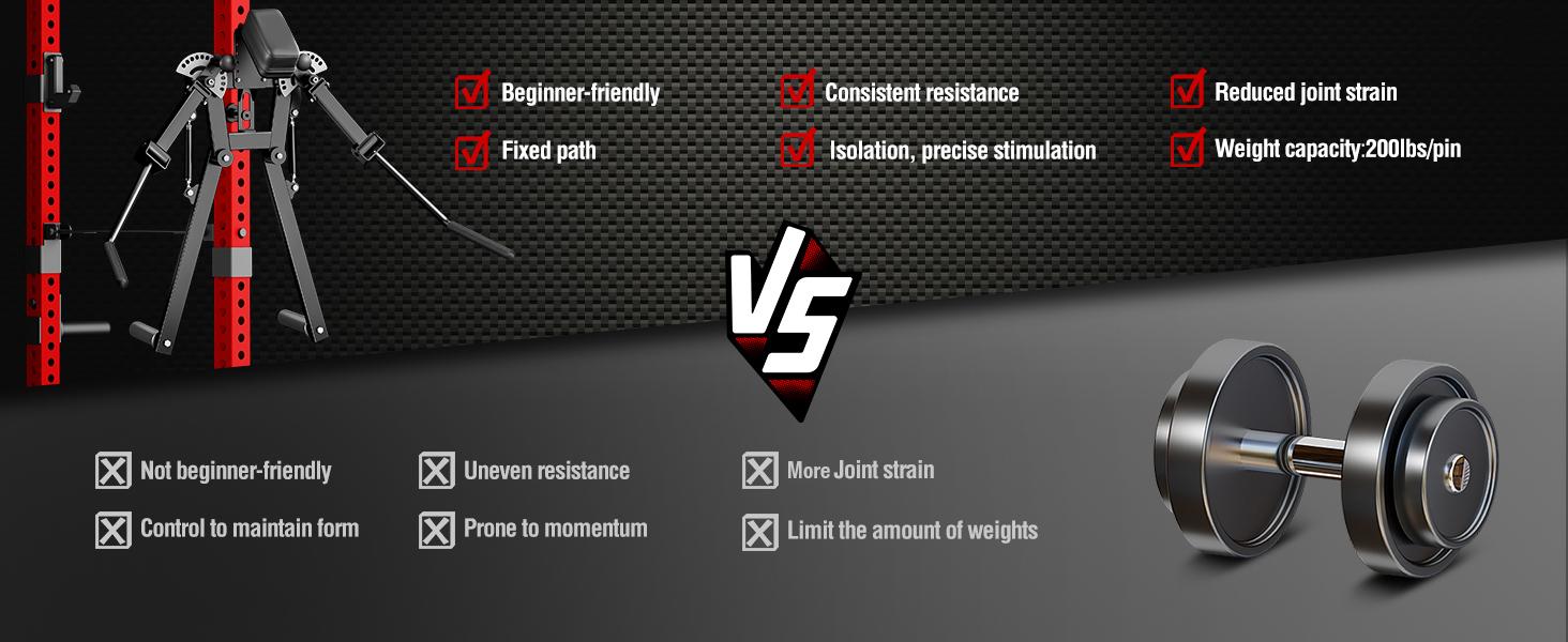 MIKOLO Power Rack Lateral Raise & Chest Fly Attachment - 13-Level Adjustable Arm for Upper Body Strength Training, Fits 1" Hole Squat Racks, Home Gym Equipment Multifunctional Workout StationMIKOLO