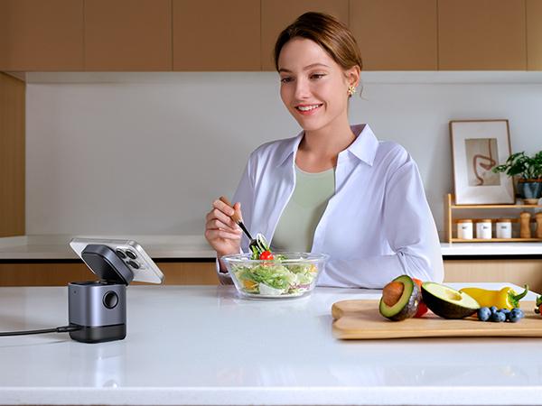 UGREEN Uno 2-in-1 Qi2 Magnetic 15W Fast Charging Wireless Charger, Foldable Charging Station, Compatible with iPhone 17/16, Airpods (No AC Adapter),  ,TikTokShopBlackFriday ,TikTokShopJumpstartSale