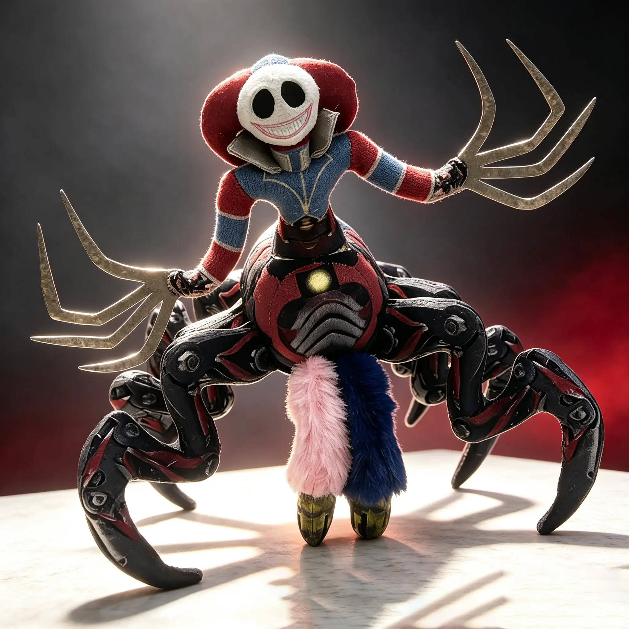 Poppy Playtime The Prototype Lily Lovebraids Giblet Plush – New Soft Stuffed Horror Game Toys, Cool Collectible for Birthdays
