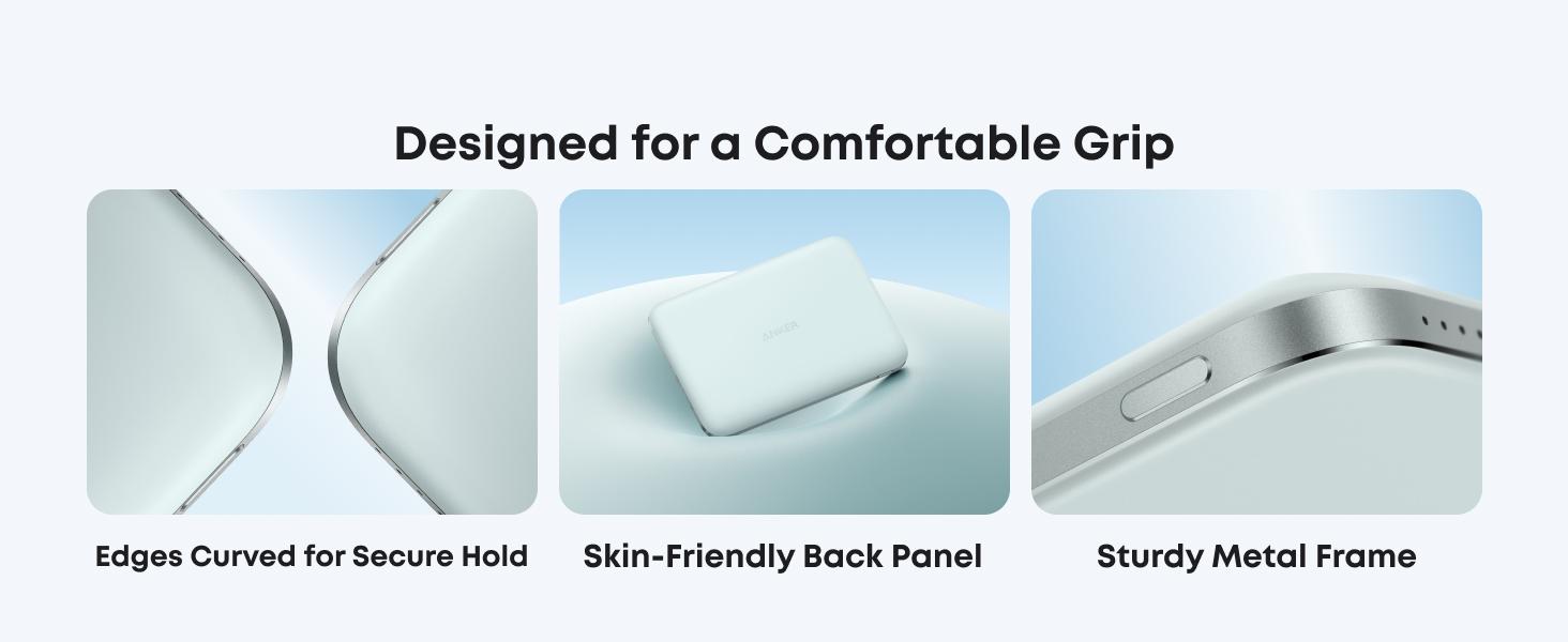 [Live Only]Anker Nano Power Bank, Ultra-Slim 5,000mAh Magnetic Battery Pack, Qi2 Certified 15W Max Ultra-Fast MagSafe-Compatible Portable Charger, Ergonomic Design, For iPhone 16/15/14/13/12 Series Only