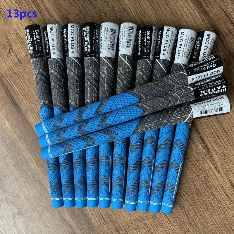 13Pcs Golf Pride High-performance Golf Iron Grip,  Natural Rubber Enhanced Grip with Durable Anti-slip Design, Professional Golf Club Grip for Men & Women Standard Mid-Size Golf Club Grip Set new jumbo golf grip golf hybrid set swag Waterproof golf