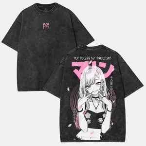 My Dress Up Darling Marin Kitagawa Girl Kawai Waifu Anime Shirt All Size, Anime Graphic Tee, Vintage Cotton unisex graphic tees 90s Top Cotton