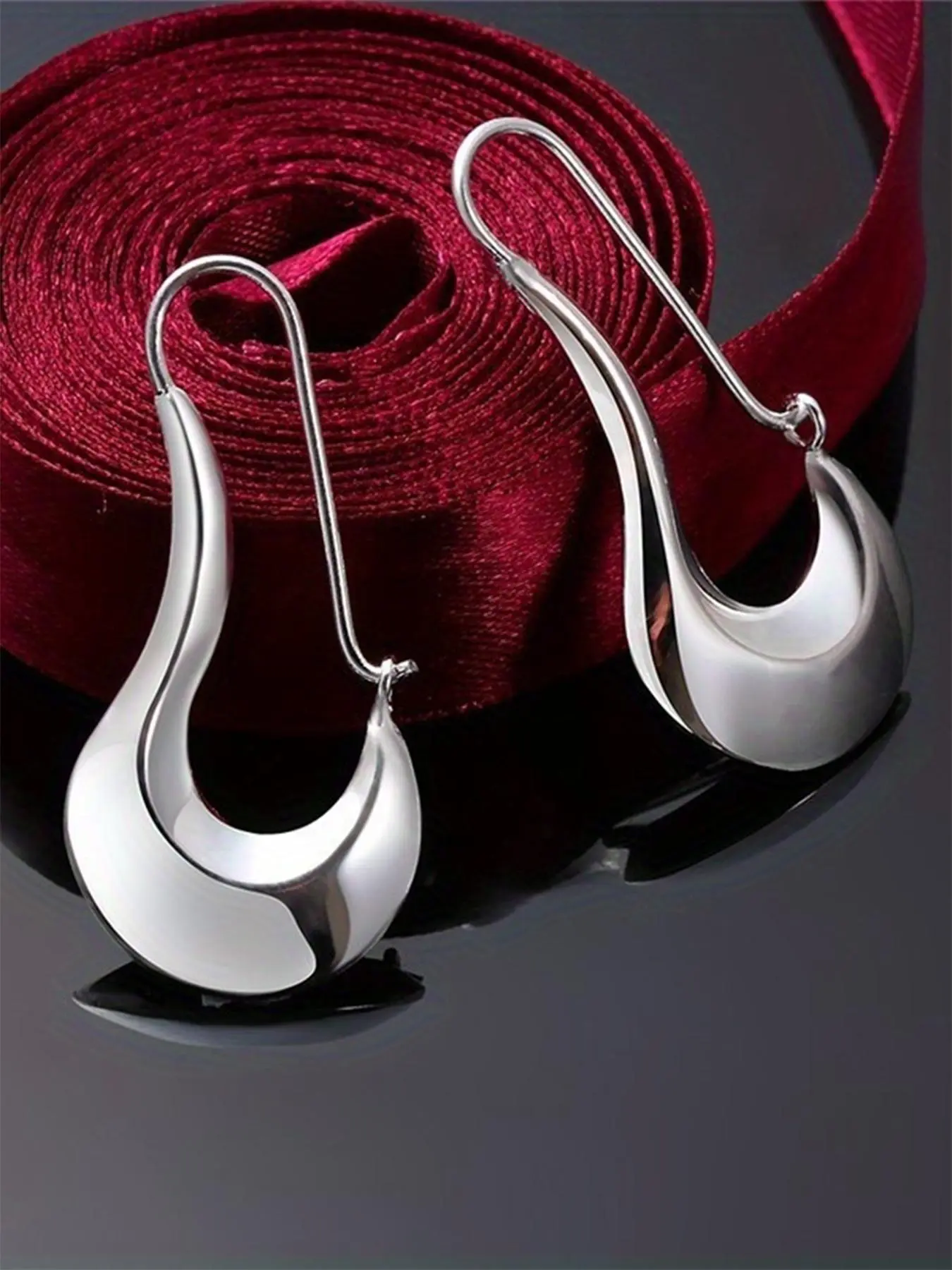 Fashionable Geometric Design Dangle Earrings, Anniversary Wedding Party Jewelry Gifts for Women, Classic Fashion Accessories for Daily Wear