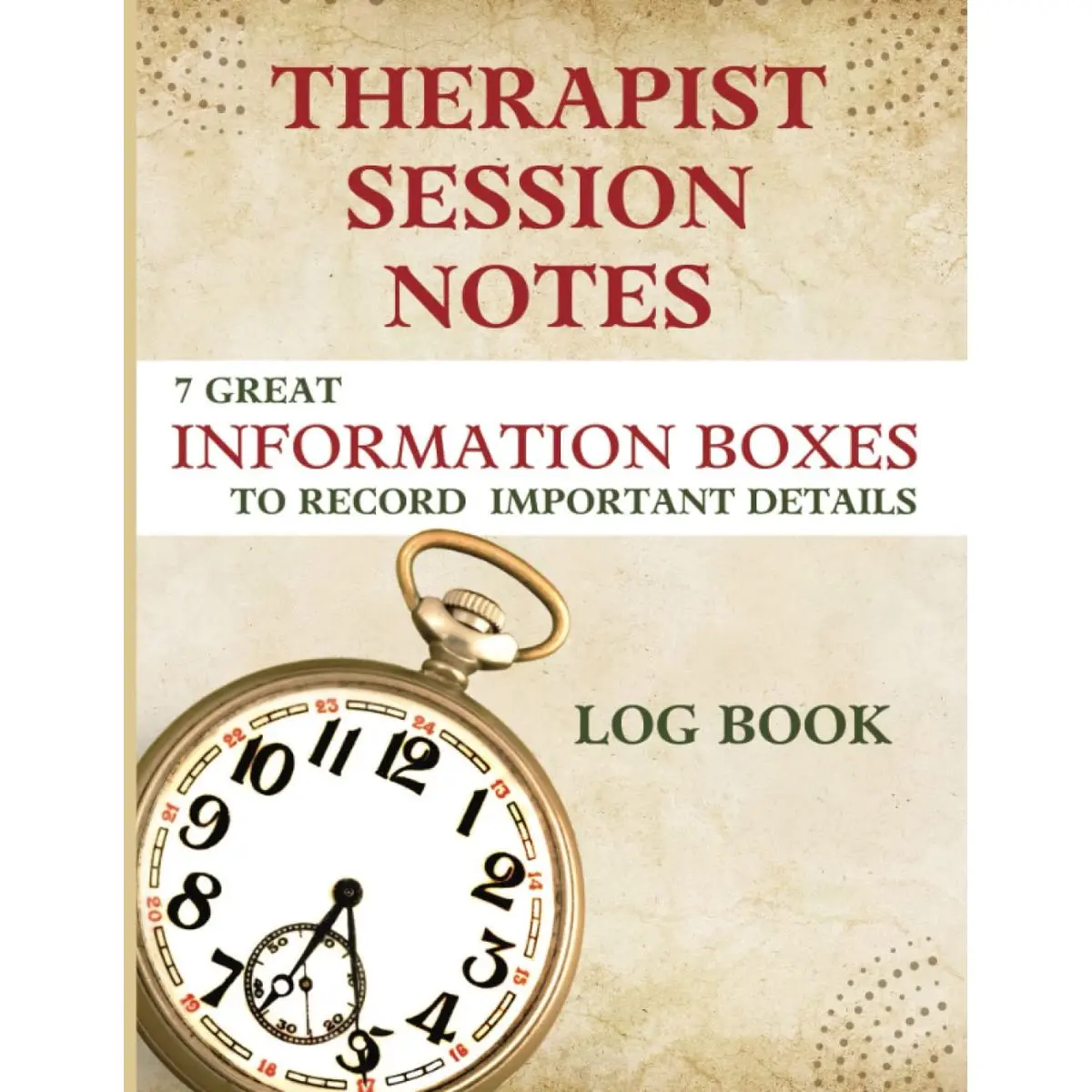 Therapist Session Notes: Log Book | Track and Record Your Client Sessions | Therapist Notebook Session Notes Paperback – February 2, 2023