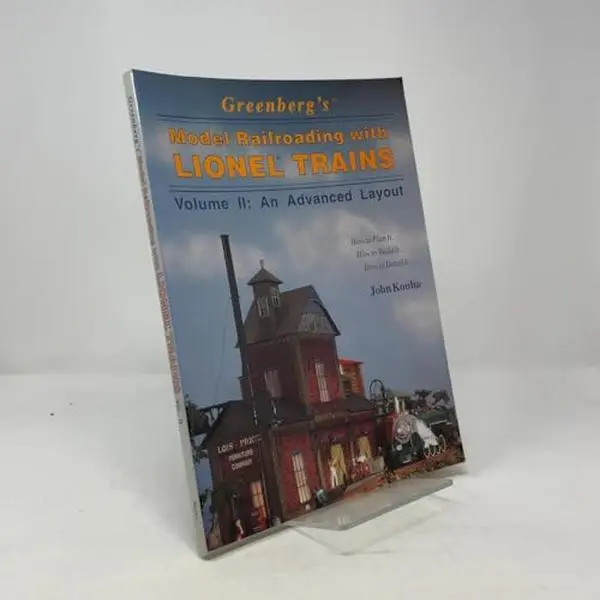 USED-Greenberg's Model Railroading With Lionel Trains: Volume 2 : An Advanced Layout (002) by John Kouba (Paperback)