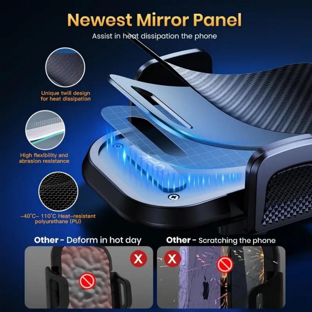 360° Rotation Navigation Holder Carbon Fiber Car Air Vent Clip On Phone Mount, One-Touch Release, Shockproof Phone Holder Stand, Universal Fit for iPhone 11-17 Series Samsung S20-S24 Series Google Pixel 4-7 Series All 4-7" Smartphones 360° Rotation Navigation Holder Carbon Fiber Car Air Vent Clip On Phone Mount, One-Touch Release, Shockproof Phone Holder Stand, Universal Fit for iPhone 11-17 Series Samsung S20-S24 Series Google Pixel 4-7 Series All 4-7" Smartphones