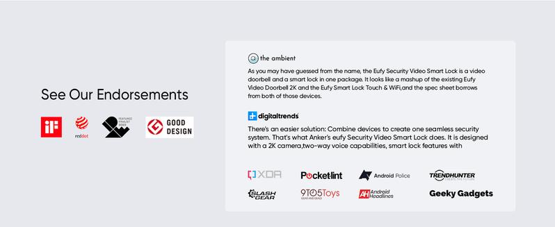 eufy Security Video Smart Lock S330, 3-in-1 Camera+Doorbell+Fingerprint Keyless Entry Door Lock, ,BHMA, WiFi Door Lock,App Remote Control,Doorbell Camera with Chime,No Monthly Fee,SD Card Required｜Spingtok