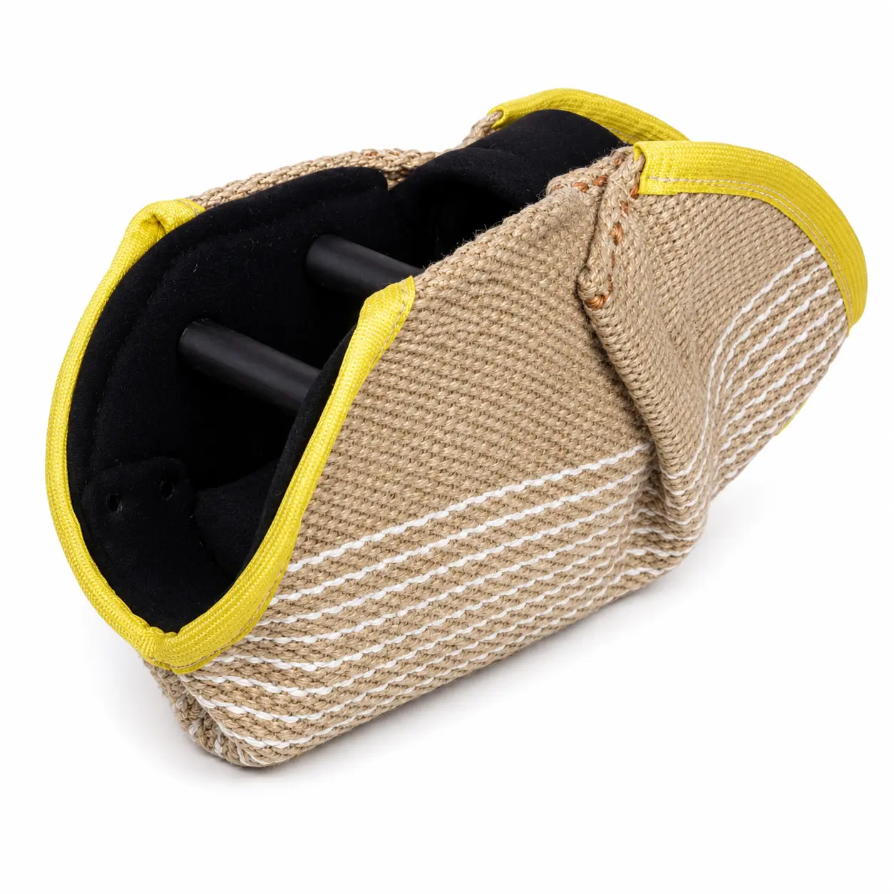 FDT - Jute Puppy Bite Sleeve Builder with 2 Hard Handles & Soft Handle