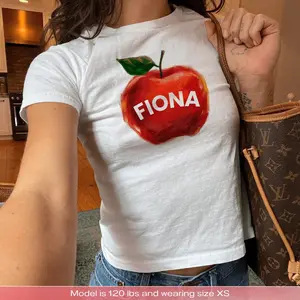 Fiona Apple Baby Tee Vintage Design Retro Style Typography Shirt Cool Girl Trending Tee Y2K Aesthetic Shirt 90s Baby Tee Cotton Gift Her