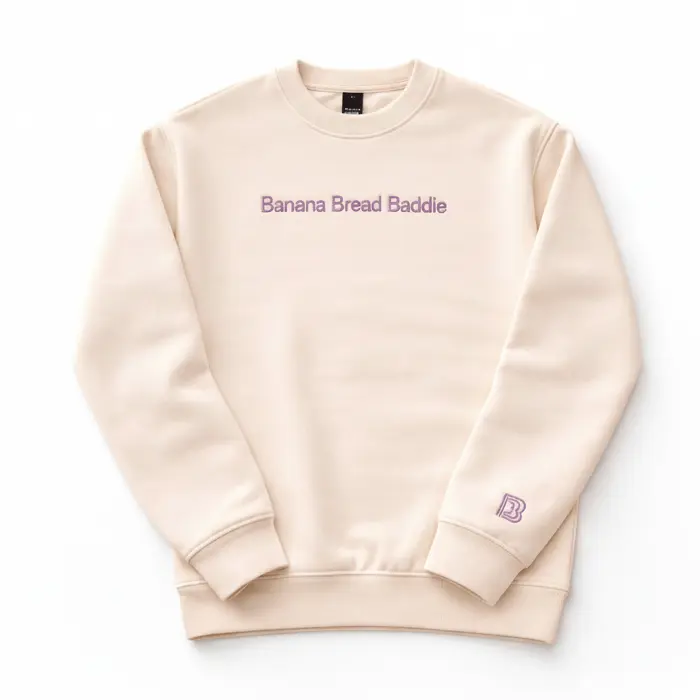 Women's Cotton Blend Long Sleeve Hoodie Sweatshirt - Unisex Statement Piece, Casual Loose Fit, Letter Print, Banana-Wrap Design, Logo Detail, Soft Texture, Pull-On Everyday Lazy Outfit Clothes