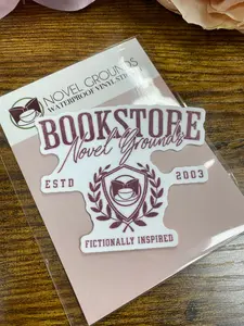 Novel Grounds Bookstore Sticker