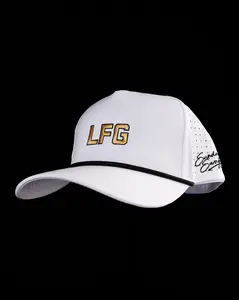LFG Rope Snapback Hat - White