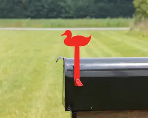 Metal Duck Mailbox Replacement Flag