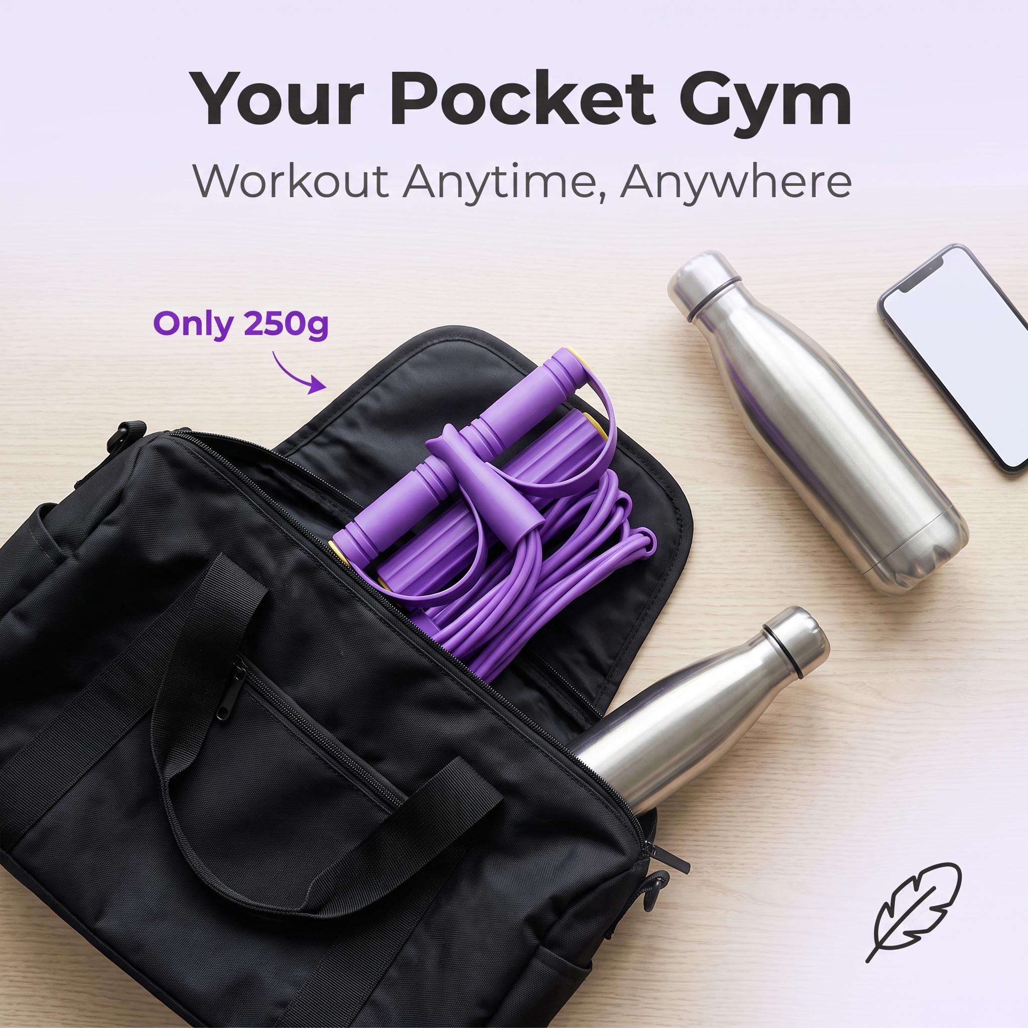 Portable TPE Tube Pedal Resistance Band - Compact Home Gym Equipment, Multi-Functional for Arm/Leg Training