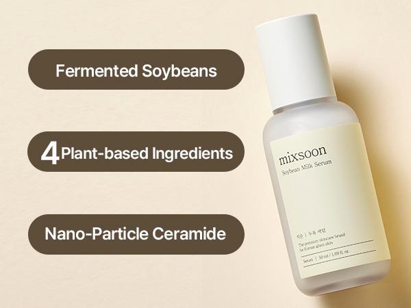 [mixsoon Official Shop] Ultra Moisturizing Skincare Set | Milky & Rich Hydration for Dry SkinㅣSoybean Milk Serum + Soybean Milk Pad 10EA