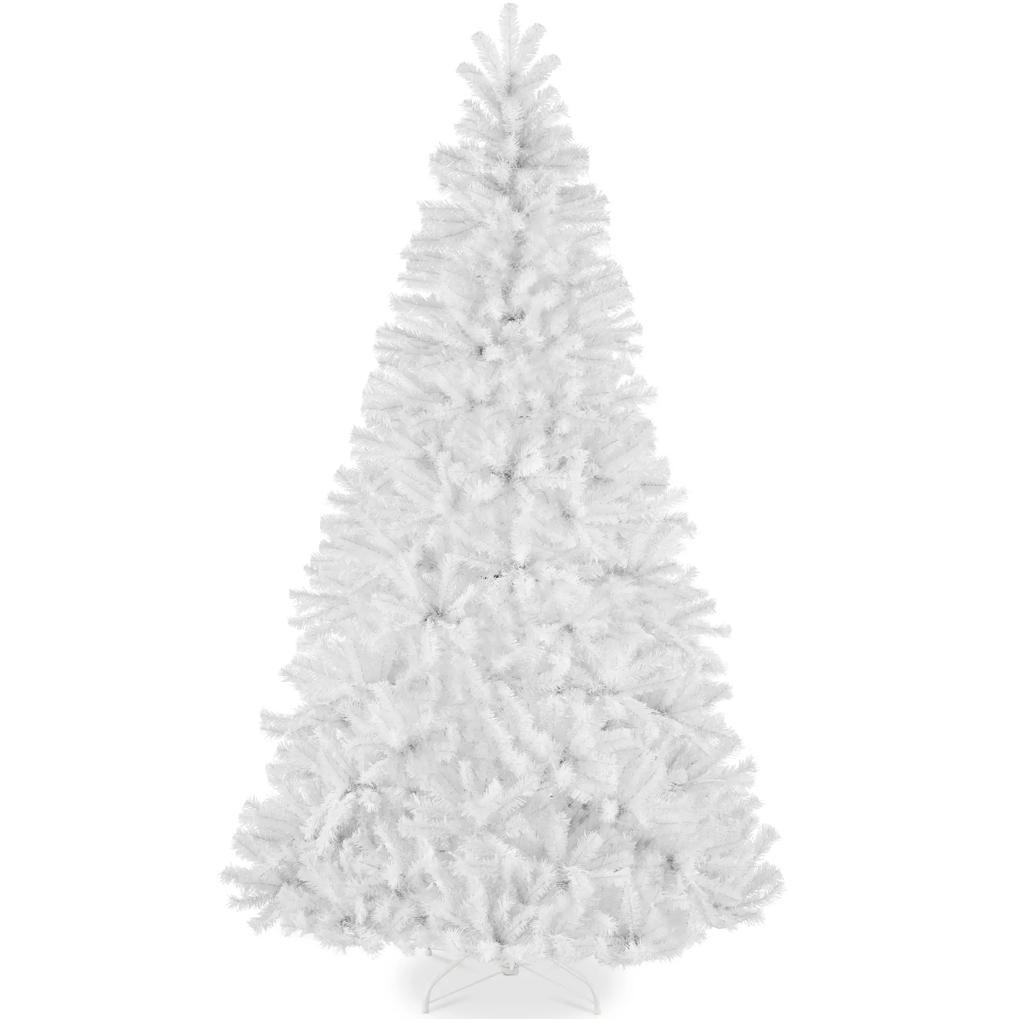 Best Choice Products Artificial Christmas Tree, Premium Unlit Spruce Design, Dense Branches – White Spruce Best Choice Products Artificial Christmas Tree, Premium Unlit Spruce Design, Dense Branches – White Spruce