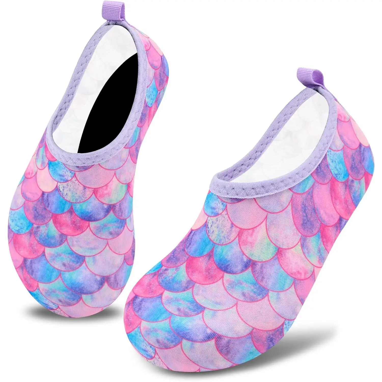Toddler Kids Barefoot Water Shoes - Quick Dry Aqua Socks, Beach Footwear for Boys & Girls for Sports, Swim