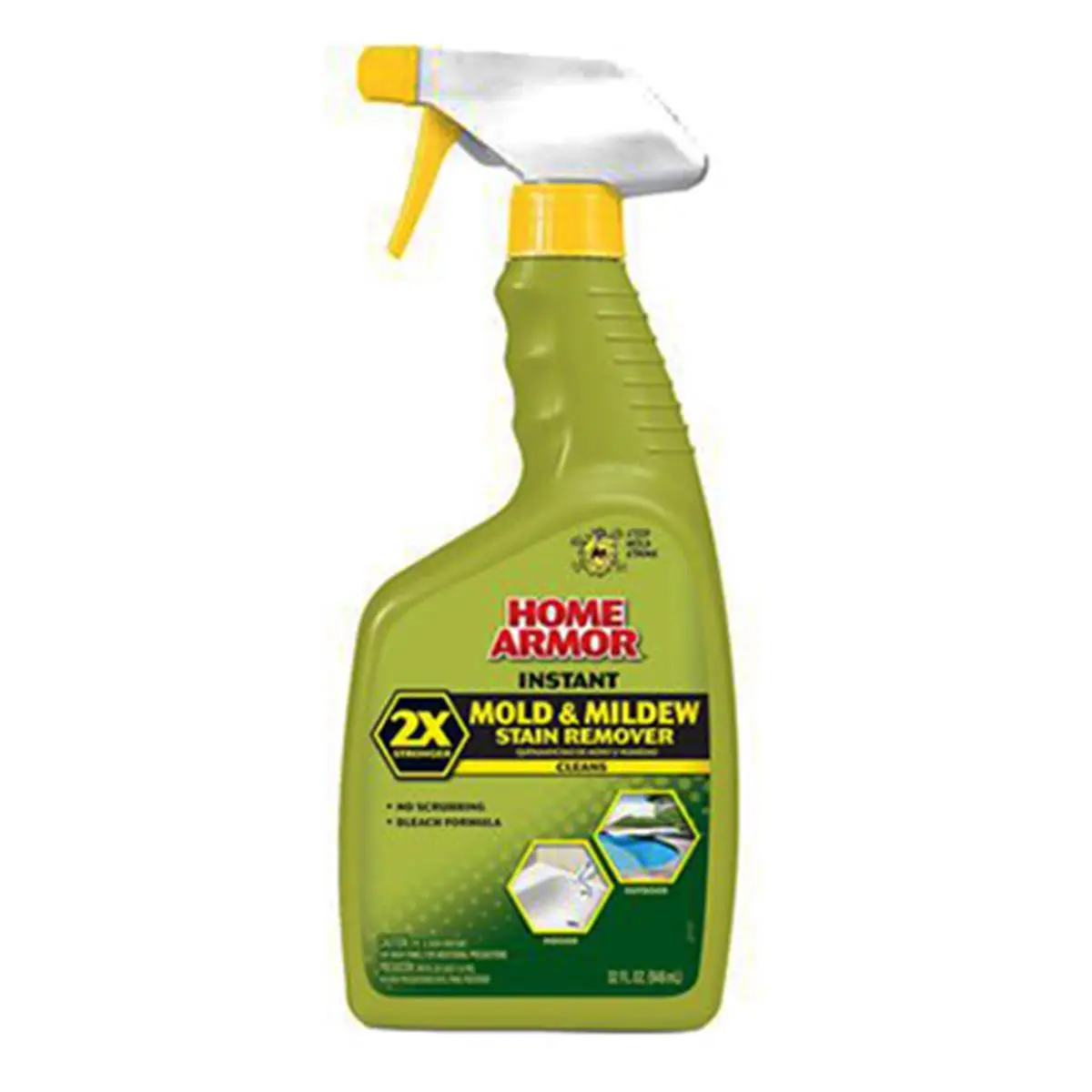 212 MAIN FG502 Bleach-Based Heavy Duty Cleaner Spray - Stain Remover Spray, Mildew Killer, Odour Control, Powerful Cleaning Solution, 2.47 lbs, for Paint Surfaces, Indoor/Outdoor Use