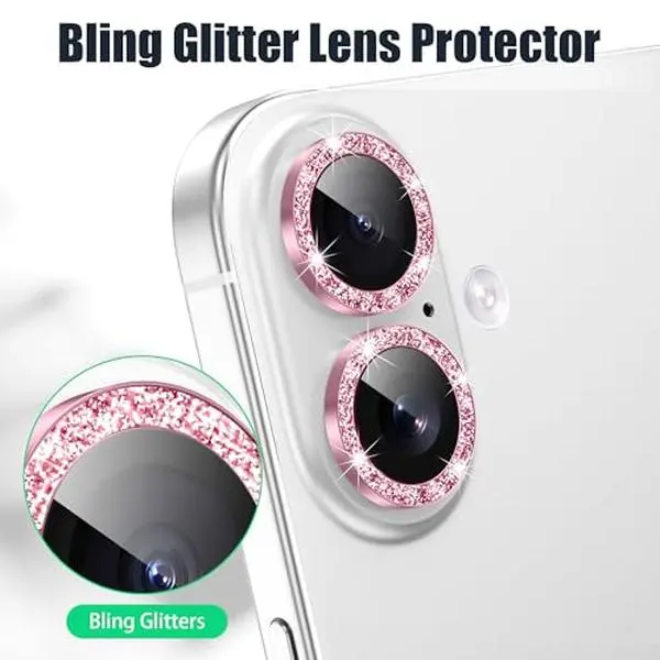 for iPhone17/16/15/14/13/Pro/Max/Plus Camera Lens Protector, 9H Tempered Glass Camera Cover Screen Protector, HD Clear,Stylish and suitable for both men and women. Protective Case | Best Gift