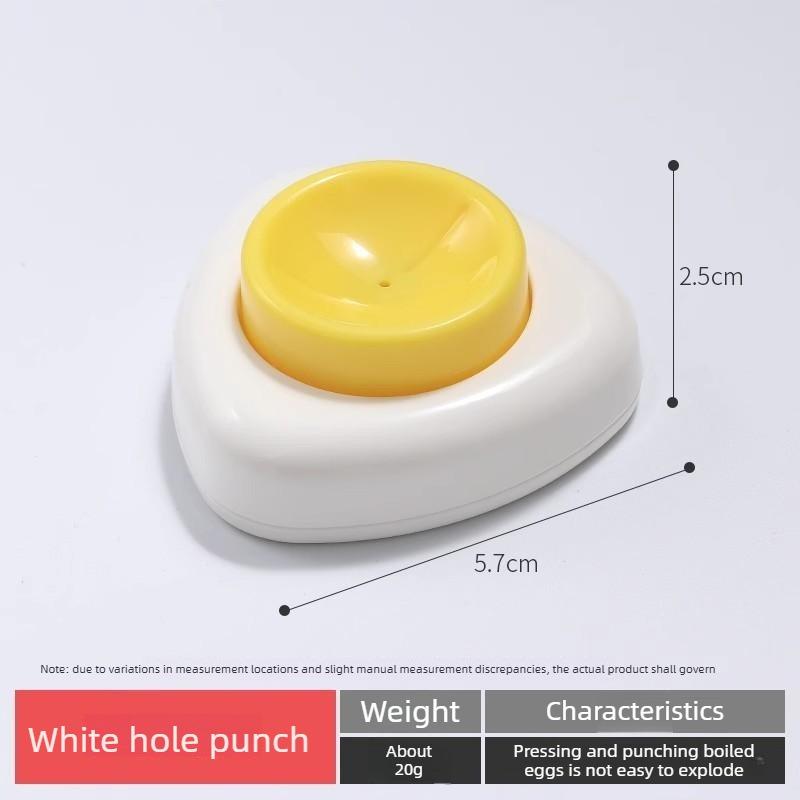 Kitchen Egg Hole Puncher Anti-burst Design for Boiled & Steamed Eggs Multifunctional Household Tool Compact Practical Easy to Use