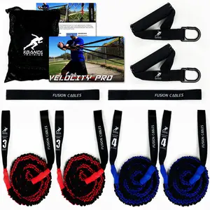 Kbands Fusion Cables - Baseball Resistance Bands Bundle