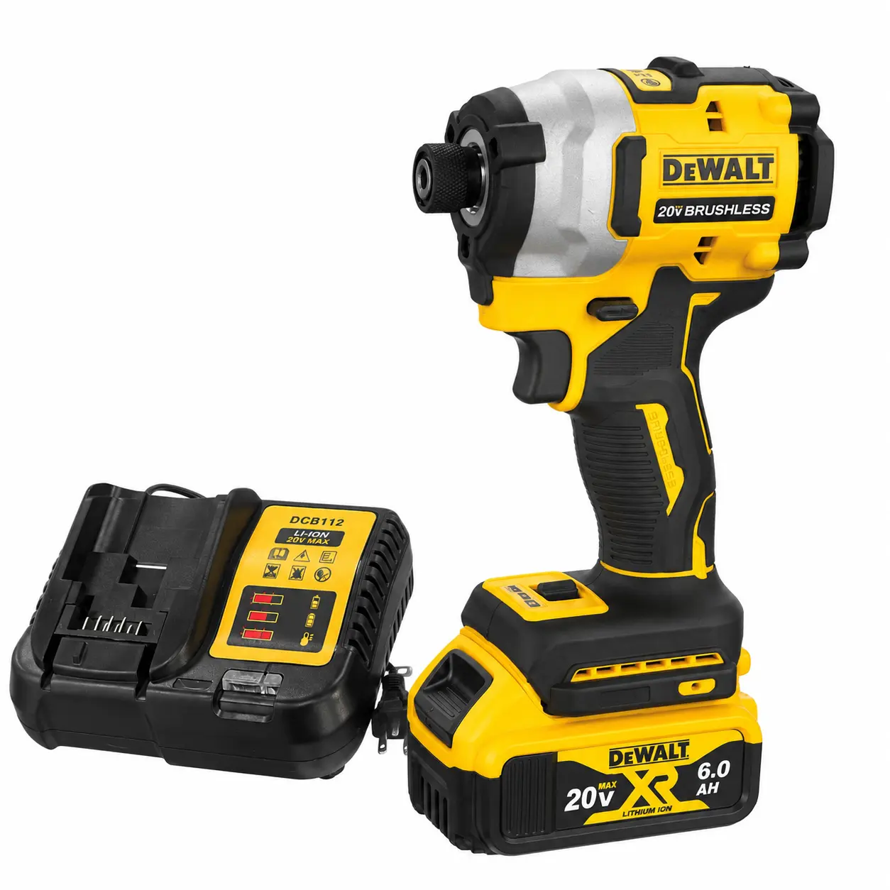 DEWALT DCF850 Impact Driver Electric Driver 20V Lithium Battery Brushless screwdrivers High Torque tools