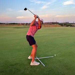 Practice-T Alignment & Ball Position Guide (White)