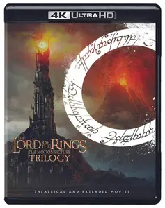 The Lord of the Rings: The Motion Picture Trilogy  [4K ULTRA HD BLU-RAY MOVIE] 4K Mastering, Boxed Set, Slipsleeve Packaging