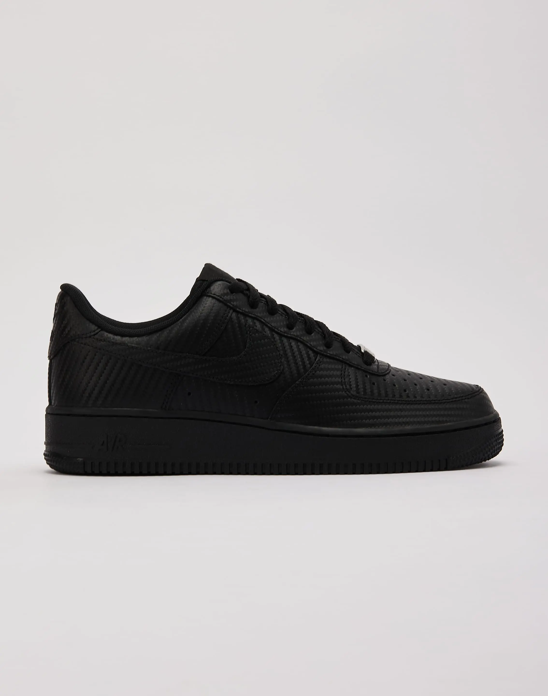 Mens Nike Air Force 1 Low 'Black Carbon Fiber'