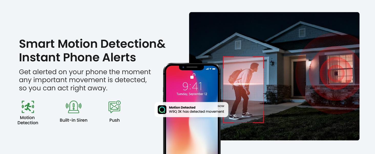 HomiQ Life Window Security Camera 3MP 2K, Indoor WiFi Cameras 2.4GHz/5GHz with Colorvue AI Color Night Vision, Motion & Person Detection with Auto-Focus , Easy Installation, 24/7 Recording Works with Alexa & Google Home HomiQ Life Window Security Camera 3MP 2K, Indoor WiFi Cameras 2.4GHz/5GHz with Colorvue AI Color Night Vision, Motion & Person Detection with Auto-Focus , Easy Installation, 24/7 Recording Works with Alexa & Google Home