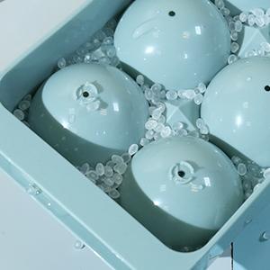 WIBIMEN 2Pack 1.9IN Large Round Ice Cube Molds, Easy Release Whiskey Ice Trays for Freezer, Perfect for Whiskey, Bourbon & Cocktails