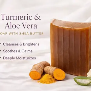 Tumeric &aloe Vera soap