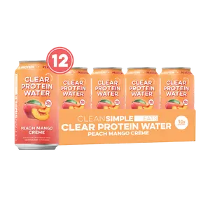 Clear Protein Water: Peach Mango Créme (12 Oz. | 12 Pack) Clear Protein Water: Peach Mango Créme (12 Oz. | 12 Pack)