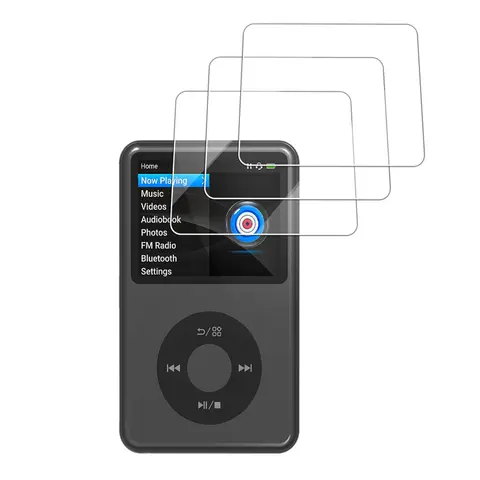 3-Pack LCD Screen Protectors for Innioasis Y1 & Y2 MP3 Players, Handheld Device Accessories That Protects Screen, Durable for MP3 Users’ Everyday Use