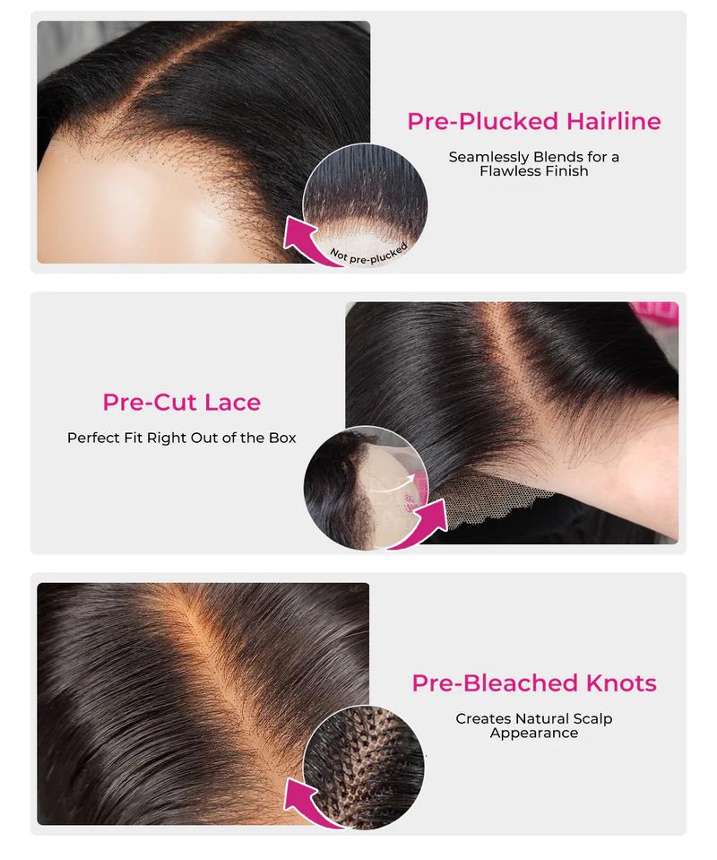 ISEE HAIR Highlight Balayage Color Body Wave Wig 180% Density Middle Part Wear Go T Part Lace Pre Plucked Human Hair Wigs With Smart Clips #TikTokShopHolidayHaul