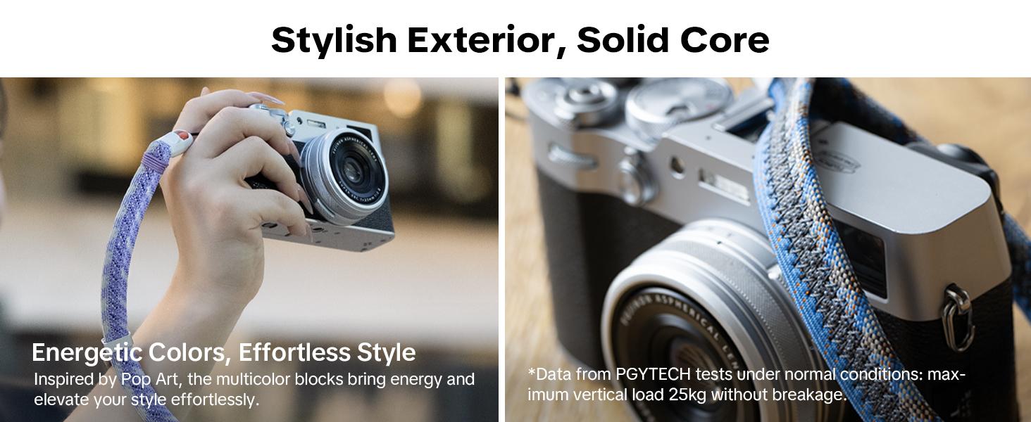 PGYTECH Camera Wrist Strap Slim Trendy Style, Adjustable Quick Release Anti-Drop Braided Rope Hand Strap Holds 55.1lb for Sony/Nikon/Canon Cameras/Phone for Young Photographers PGYTECH Camera Wrist Strap Slim Trendy Style, Adjustable Quick Release Anti-Drop Braided Rope Hand Strap Holds 55.1lb for Sony/Nikon/Canon Cameras/Phone for Young Photographers