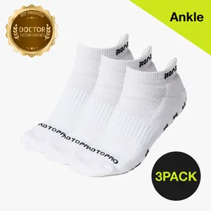Ankle Anti-Slip Tennis Socks - 3 Pack