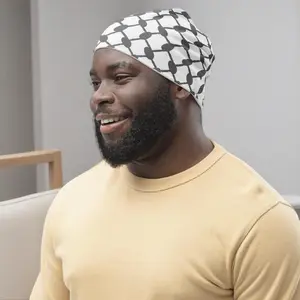Arabic Keffiyeh Print Beanie