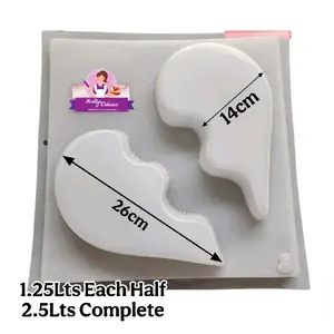 Heartbroken Jello Mold / Corazón roto Molde Gelatina