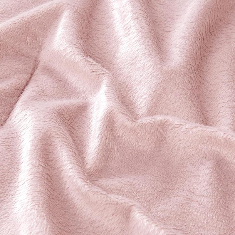 BEDELITE Flannel Comforter Set Super Soft & Warm Fluffy Pink Valentine's Day gift - Elegant Striped Design for Winter - Twin/Queen/King Sizes Machine Washable BEDELITE Flannel Comforter Set Super Soft & Warm Fluffy Pink Valentine's Day gift - Elegant Striped Design for Winter - Twin/Queen/King Sizes Machine Washable